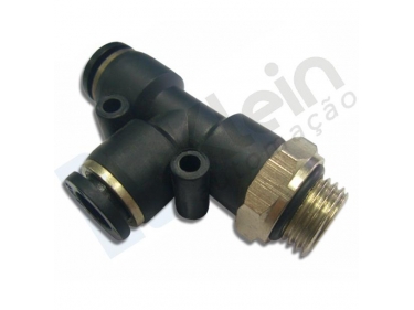 Push-in T Connector Male Side